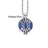 1pcs Aroma Diffuser Necklace Open Antique